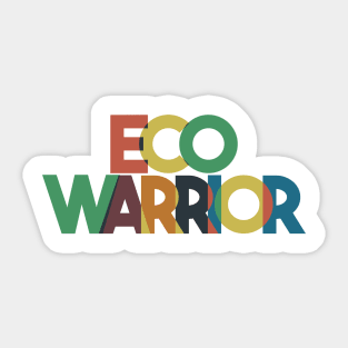 Eco Warrior Sticker